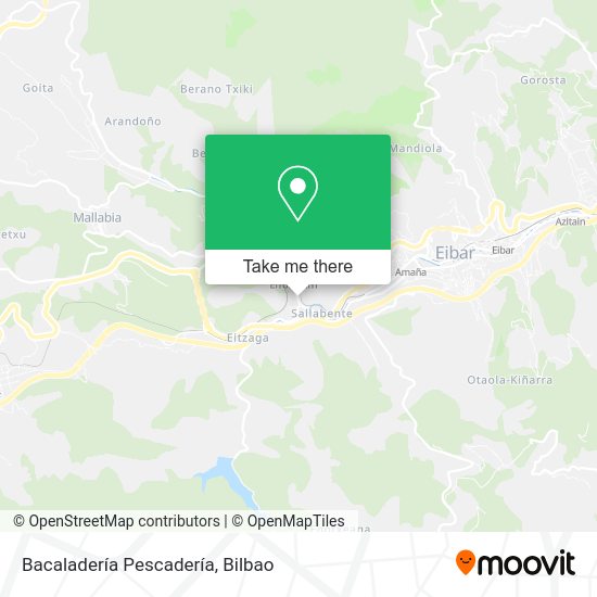 Bacaladería Pescadería map