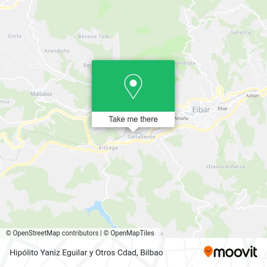 Hipólito Yaniz Eguilar y Otros Cdad map