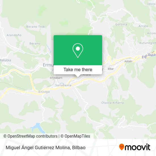Miguel Ángel Gutiérrez Molina map