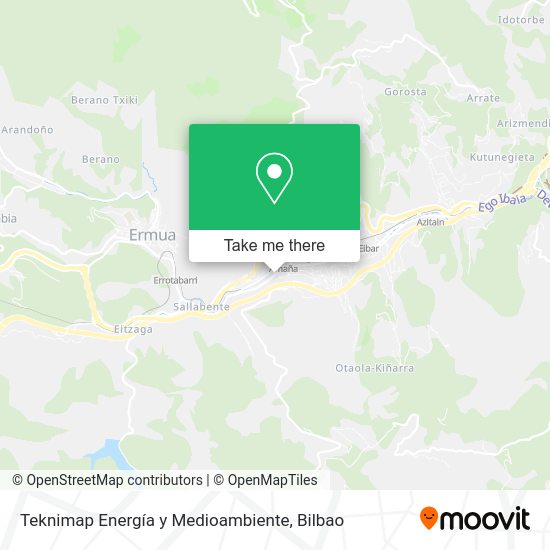 Teknimap Energía y Medioambiente map