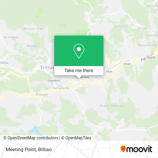 mapa Meeting Point