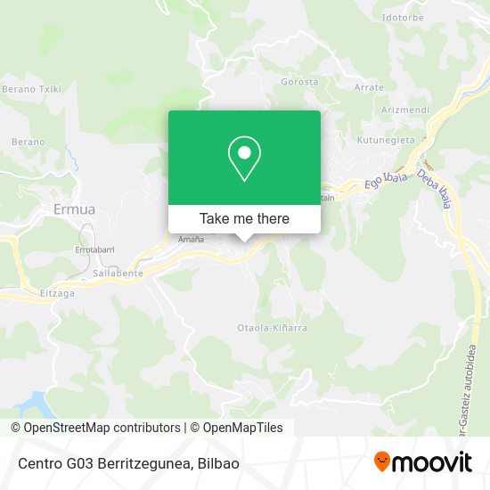Centro G03 Berritzegunea map