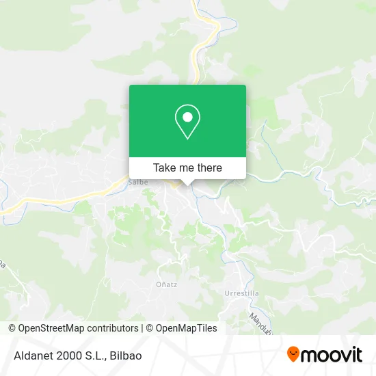 Aldanet 2000 S.L. map