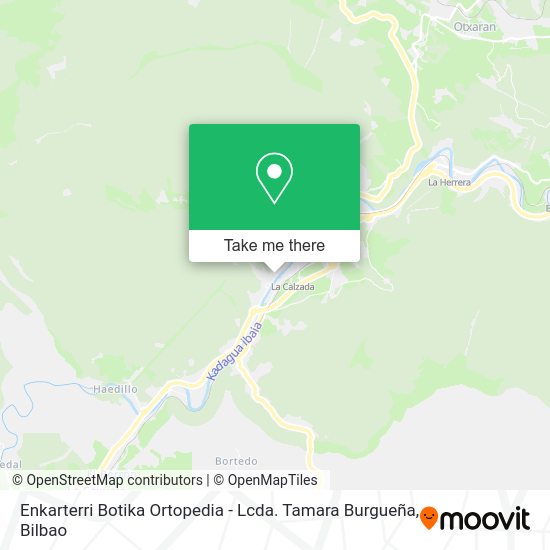 Enkarterri Botika Ortopedia - Lcda. Tamara Burgueña map