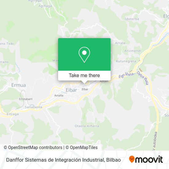 Danffor Sistemas de Integración Industrial map