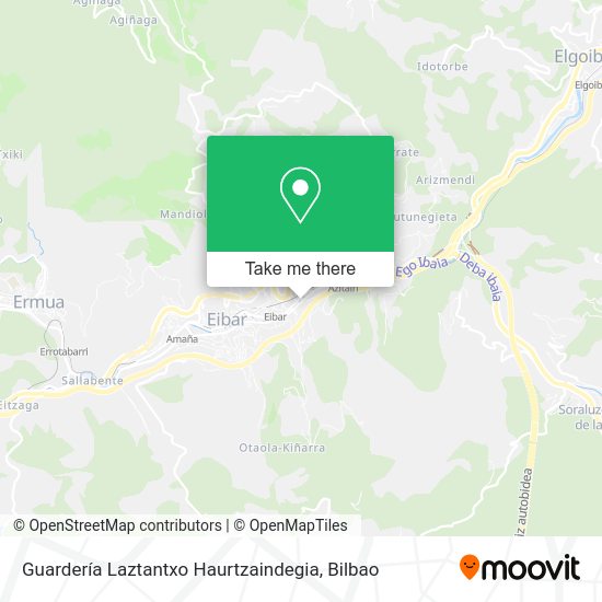 Guardería Laztantxo Haurtzaindegia map