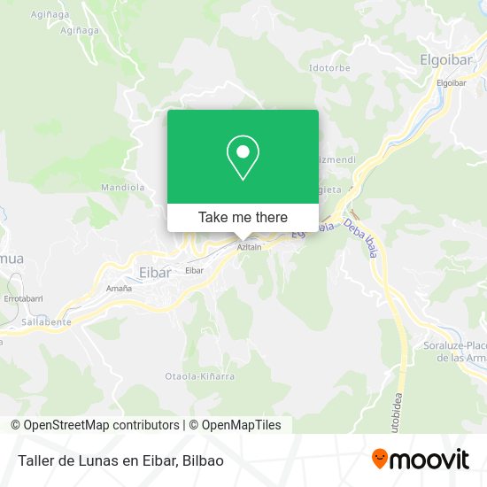 Taller de Lunas en Eibar map