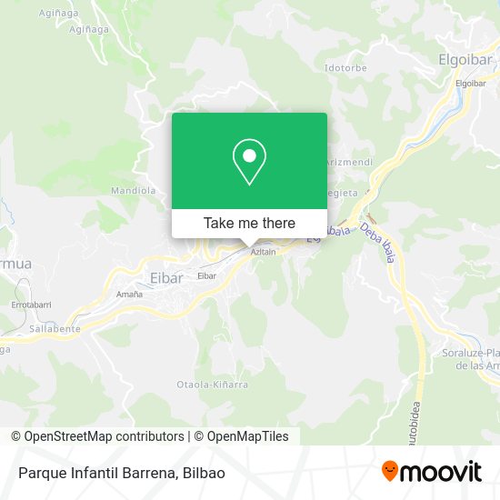 Parque Infantil Barrena map