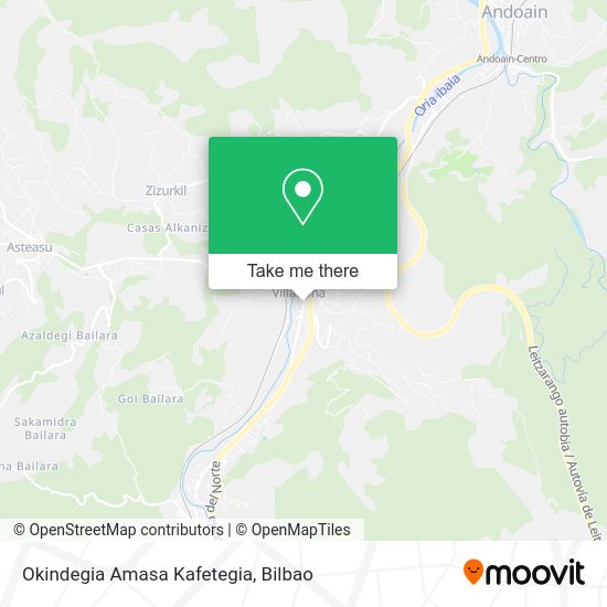 Okindegia Amasa Kafetegia map