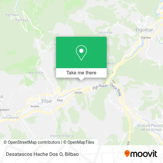 Desatascos Hache Dos O map