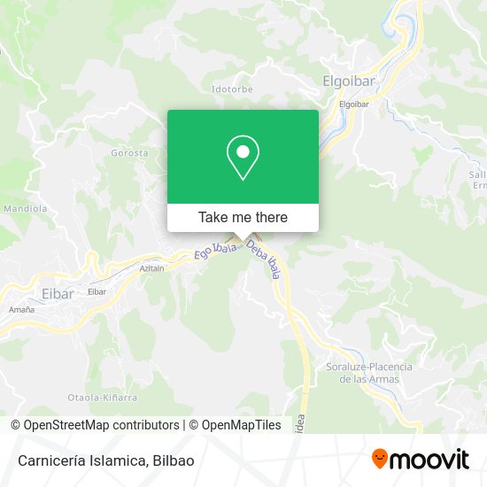 Carnicería Islamica map