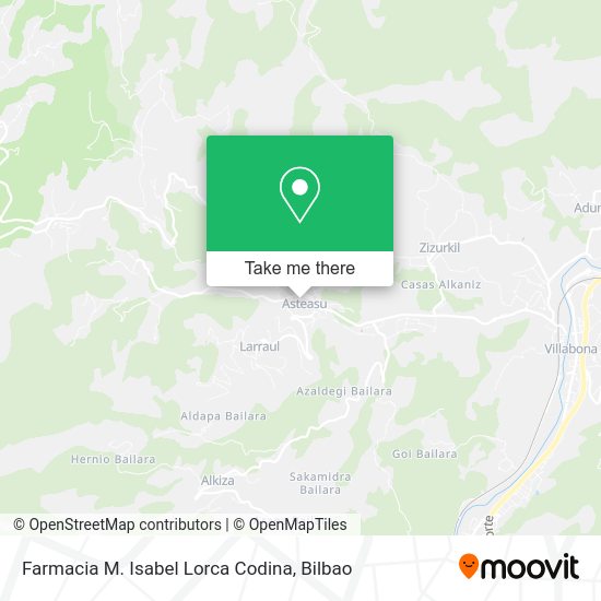 Farmacia M. Isabel Lorca Codina map