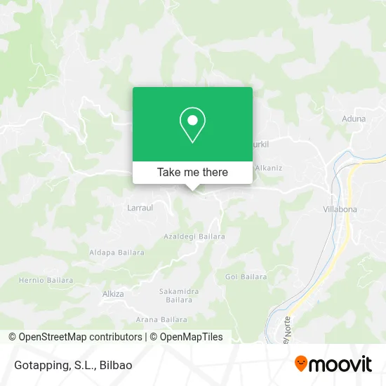 Gotapping, S.L. map