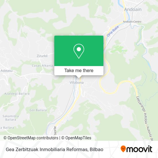 Gea Zerbitzuak Inmobiliaria Reformas map