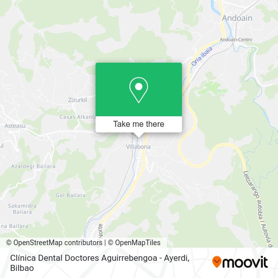 Clínica Dental Doctores Aguirrebengoa - Ayerdi map