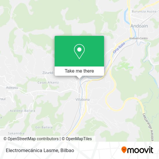 Electromecánica Lasme map