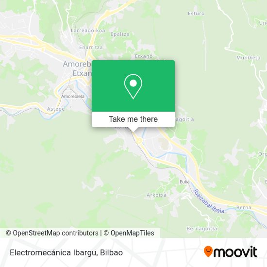 Electromecánica Ibargu map