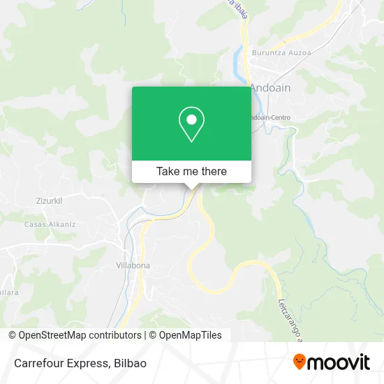 Carrefour Express map