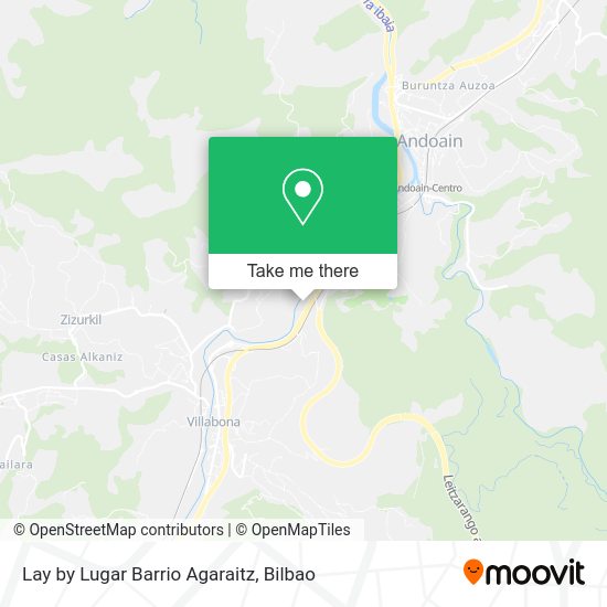 Lay by Lugar Barrio Agaraitz map