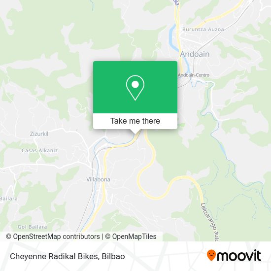 Cheyenne Radikal Bikes map
