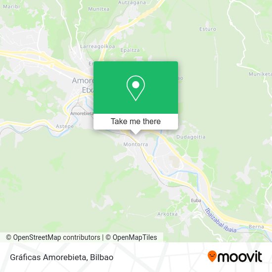 Gráficas Amorebieta map