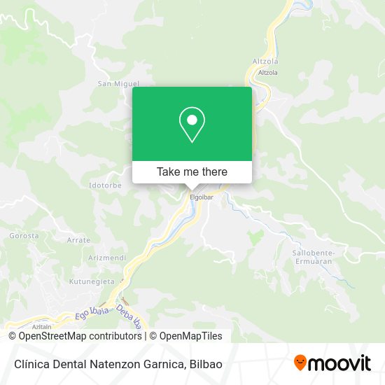 Clínica Dental Natenzon Garnica map