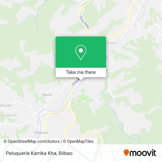 Peluquería Karrika Kha map