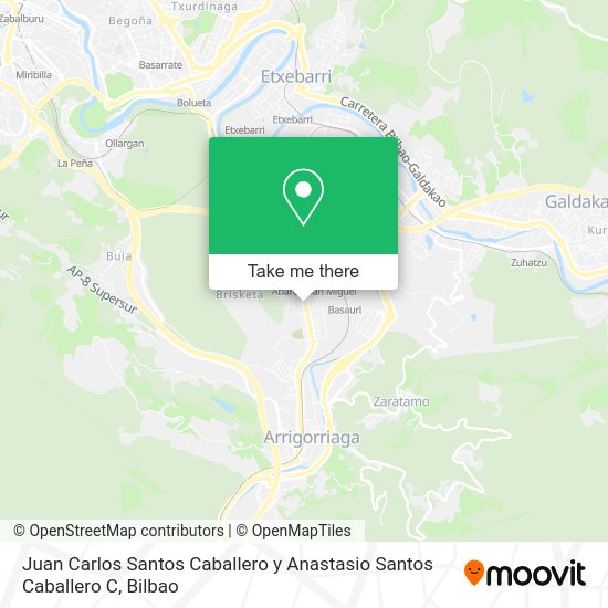 Juan Carlos Santos Caballero y Anastasio Santos Caballero C map