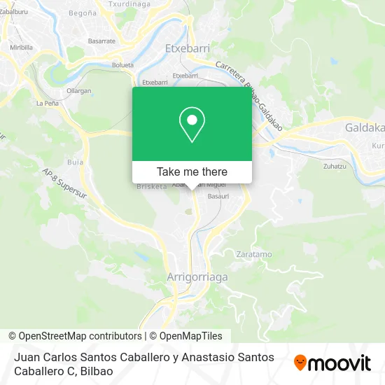 Juan Carlos Santos Caballero y Anastasio Santos Caballero C map