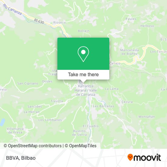 BBVA map