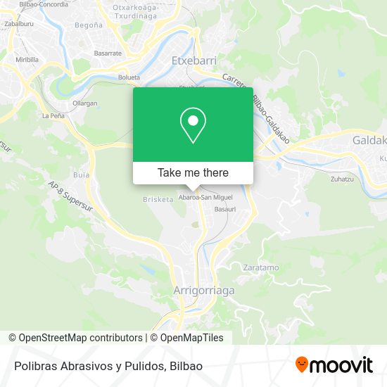 Polibras Abrasivos y Pulidos map