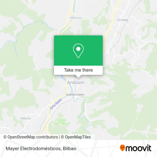 Mayer Electrodomésticos map
