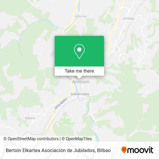 Bertxin Elkartea Asociación de Jubilados map