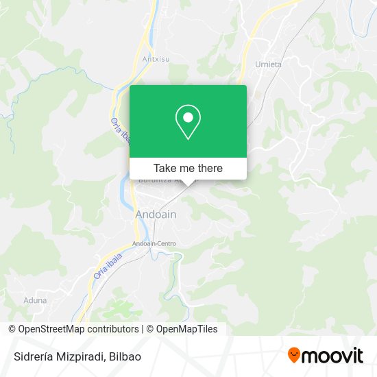Sidrería Mizpiradi map