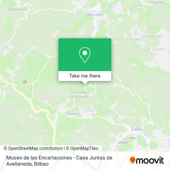 Museo de las Encartaciones - Casa Juntas de Avellaneda map