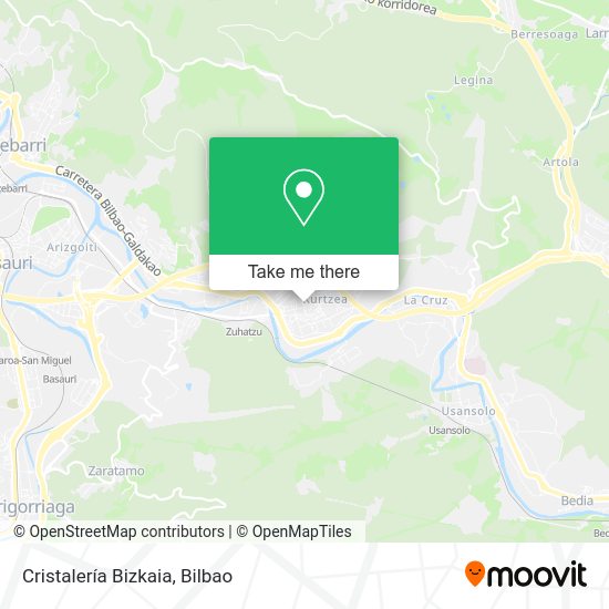 Cristalería Bizkaia map