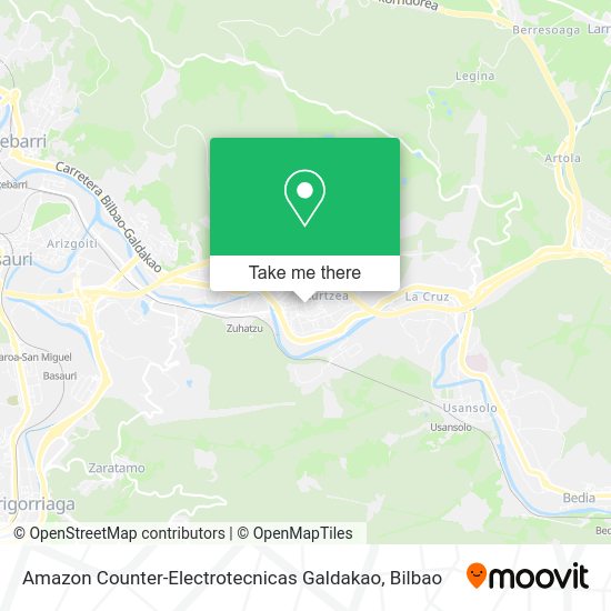 Amazon Counter-Electrotecnicas Galdakao map