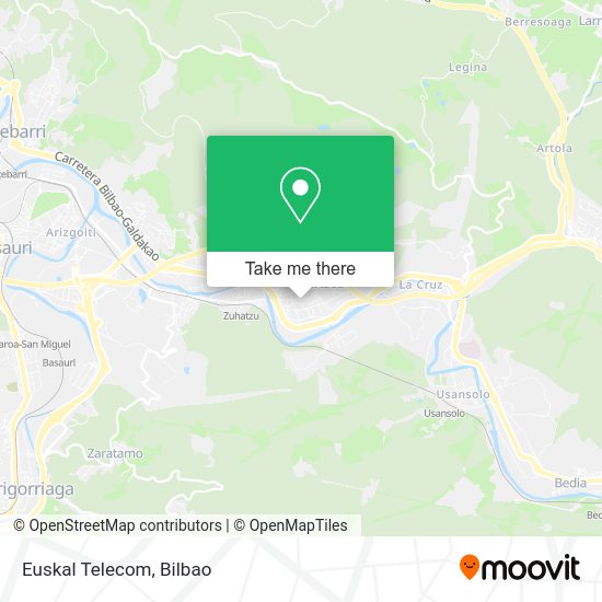 Euskal Telecom map