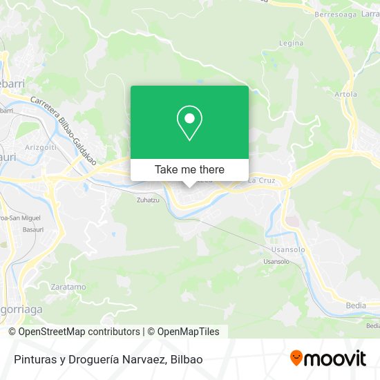Pinturas y Droguería Narvaez map