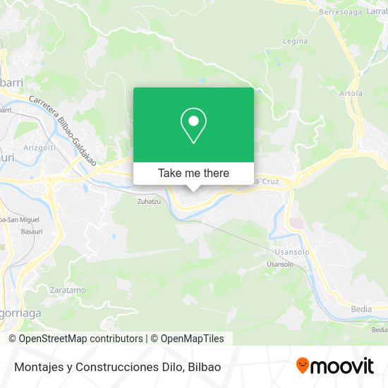 Montajes y Construcciones Dilo map