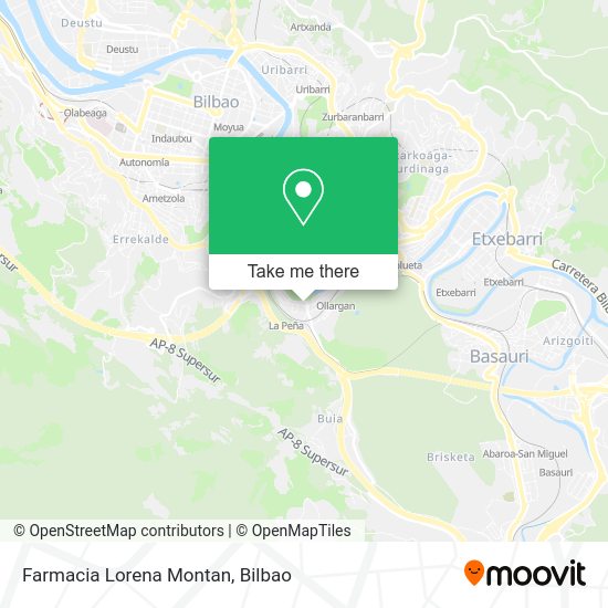Farmacia Lorena Montan map
