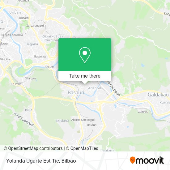 Yolanda Ugarte Est Tic map