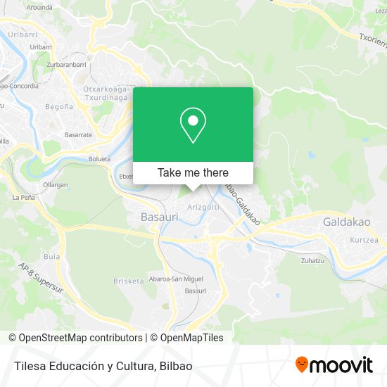 Tilesa Educación y Cultura map
