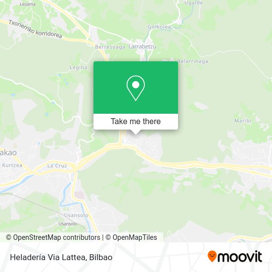 Heladería Via Lattea map