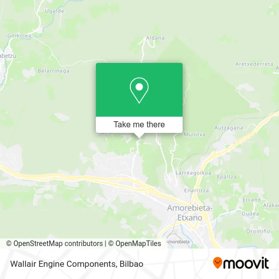 Wallair Engine Components map