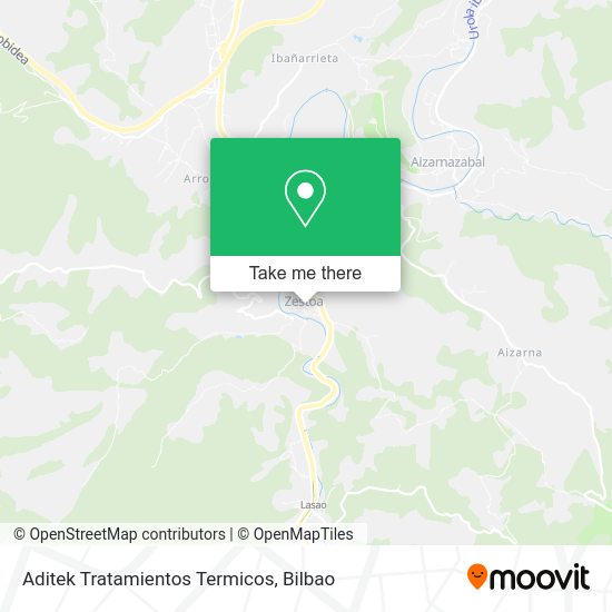 Aditek Tratamientos Termicos map