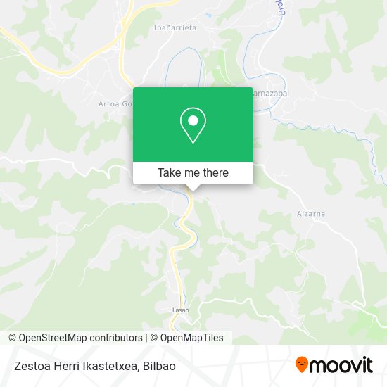 Zestoa Herri Ikastetxea map