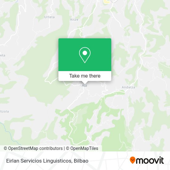 Eirlan Servicios Linguisticos map