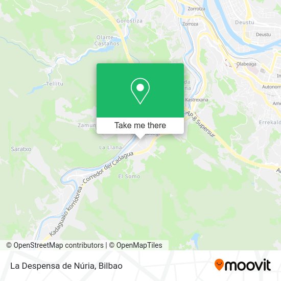 La Despensa de Núria map