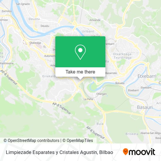 Limpiezade Esparates y Cristales Agustín map